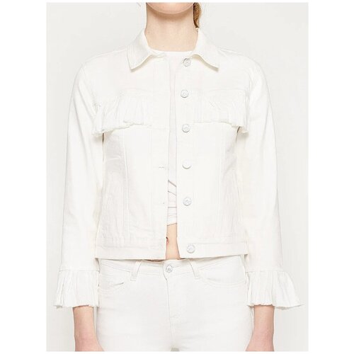 фото Куртка koton women, 7yak57016md, цвет: white, размер: 36
