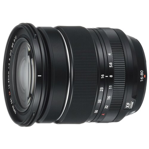 Объектив Fujinon XF 16-80mm f/4 R OIS WR, черный объектив fujinon xf 35mm f 1 4 r x mount черный