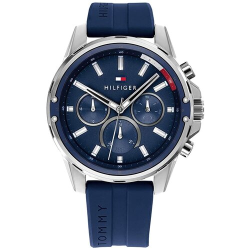 Наручные часы TOMMY HILFIGER Наручные часы Tommy Hilfiger 1791791, синий, черный