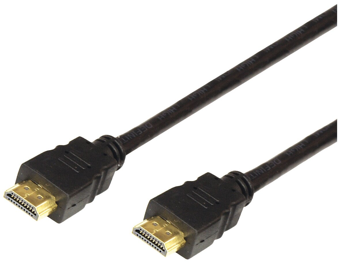 Шнур HDMI- HDMI gold 1 метр c фильтрами