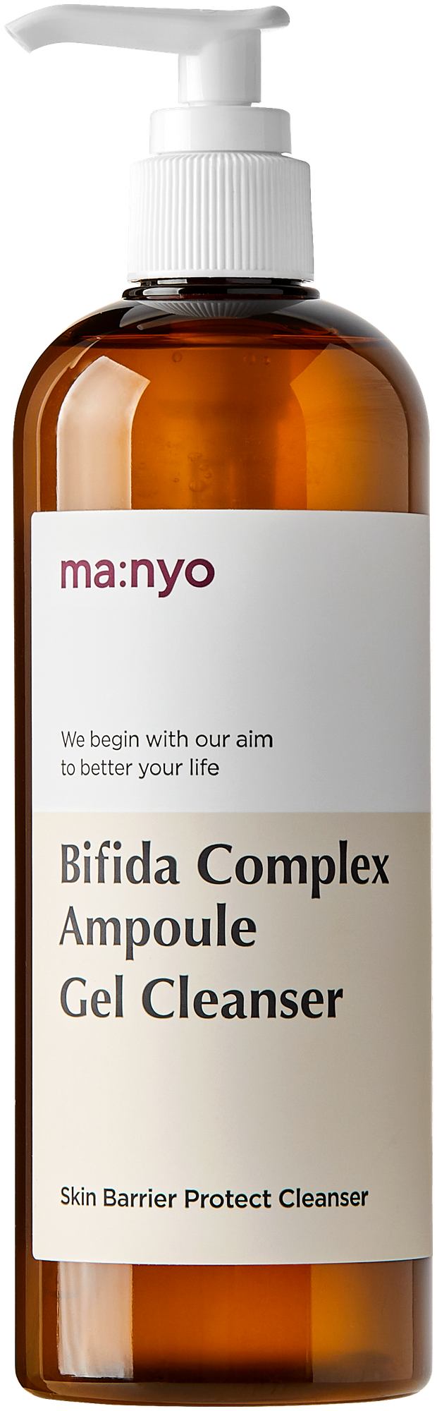 Гель для умывания с бифидобактериями Bifida Complex Ampoule Gel Cleanser Manyo Factory