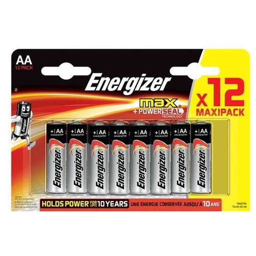 фото Батарейка Energizer Max+Power Seal AA/LR6 12 шт блистер