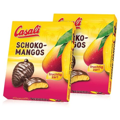 Суфле манго в шоколаде Casali SCHOKO-MANGOS, 150г, 2 упаковки