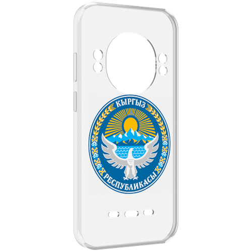 Чехол MyPads герб-киргизия для UleFone Power Armor 16 Pro задняя-панель-накладка-бампер