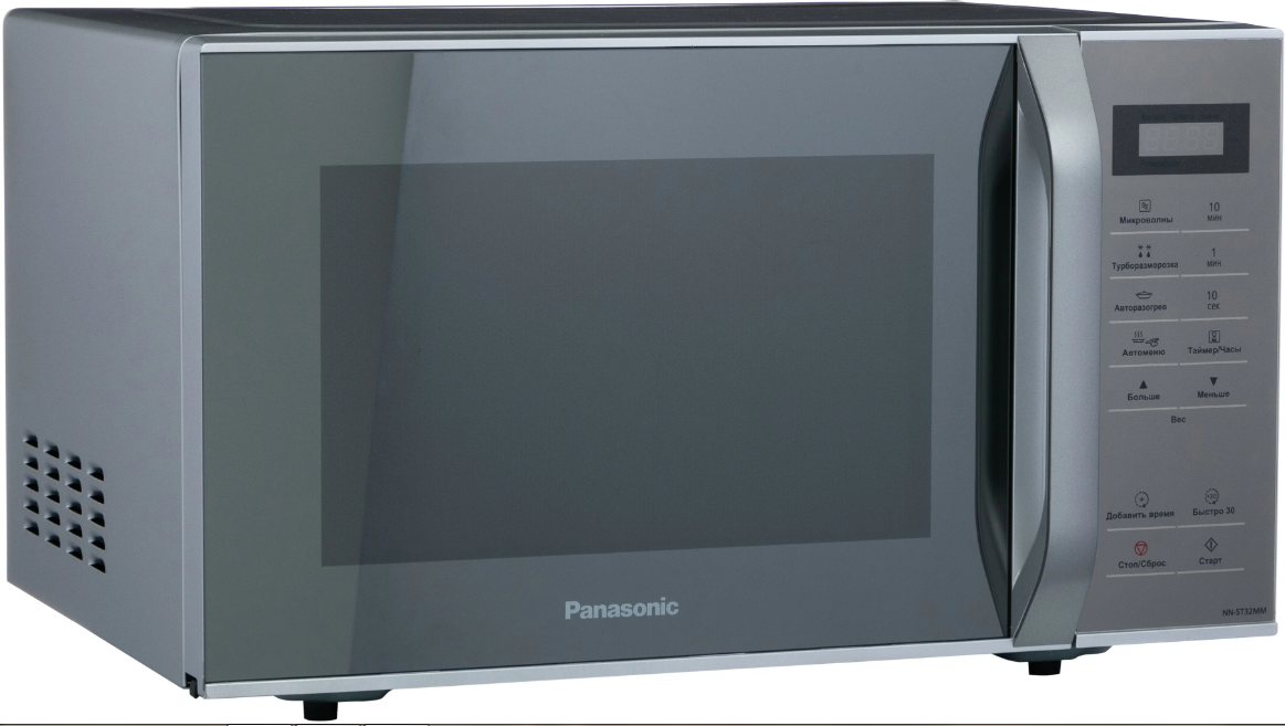 Микроволновая печь Panasonic NN-ST32MMZPE, серебристый