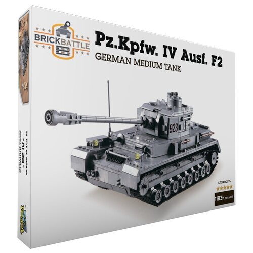 фото Конструктор Город Игр BrickBattle GI-6744 Танк Pz IV