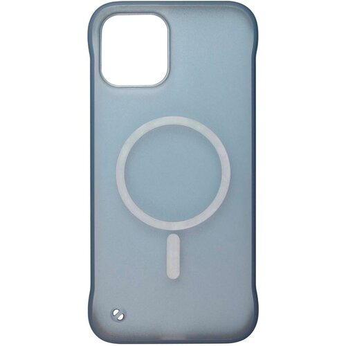 Чехол InterStep MAGSAFE TABLE iPhone 12 Pro Max синий чехол interstep decor new mat iphone 12 pro max синий