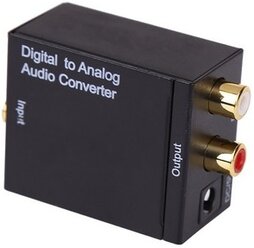 Цифро-аналоговый аудио конвертер Toslink+S/PDIF(Coaxil) to 2x RCA (analog), EDH-TR/R