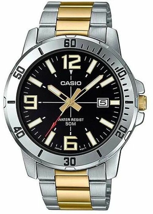 Наручные часы CASIO Collection, серебряный, золотой