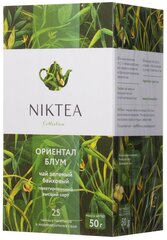 Чай Niktea Oriental Bloom/ Ориентал Блум, чай зеленый пакетированный, 25п х 2гр