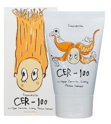 Elizavecca Маска для волос с коллагеном CER-100 Collagen Ceramide Coating Protein Treatment, 100мл