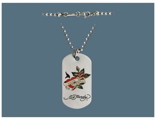 Цепь с кулоном бренда Ed Hardy by Christian Audigier