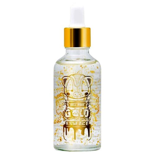 фото Elizavecca Milky Piggy Hell-Pore Gold Essence Эссенция для лица с частицами 24к золота, 50 мл