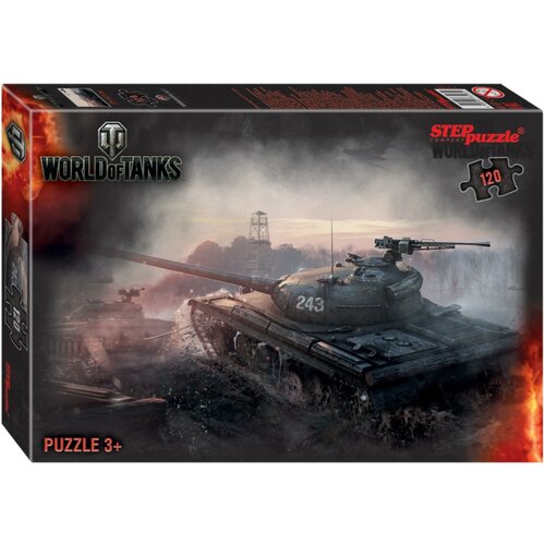 Мозаика puzzle 120 World of Tanks (Wargaming), в к 17,5x12,5x3,5 см