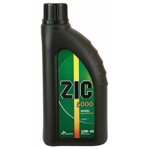 Полусинтетическое моторное масло ZIC 5000 10W-40, 4 л