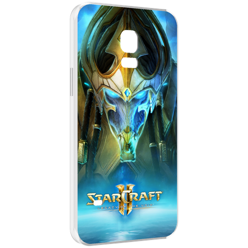 Чехол MyPads StarCraft II Legacy of the Void для Samsung Galaxy S5 mini задняя-панель-накладка-бампер чехол mypads starcraft ii legacy of the void для oppo a55s задняя панель накладка бампер