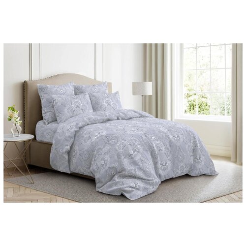 фото Постельное белье "ночь нежна" из бязи; брюссельское кружево; размер семейный наволочки 70 х 70