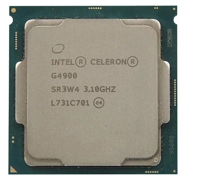 CPU Intel Celeron G4900 Coffee Lake OEM {3.1ГГц, 2МБ, Socket1151v2}