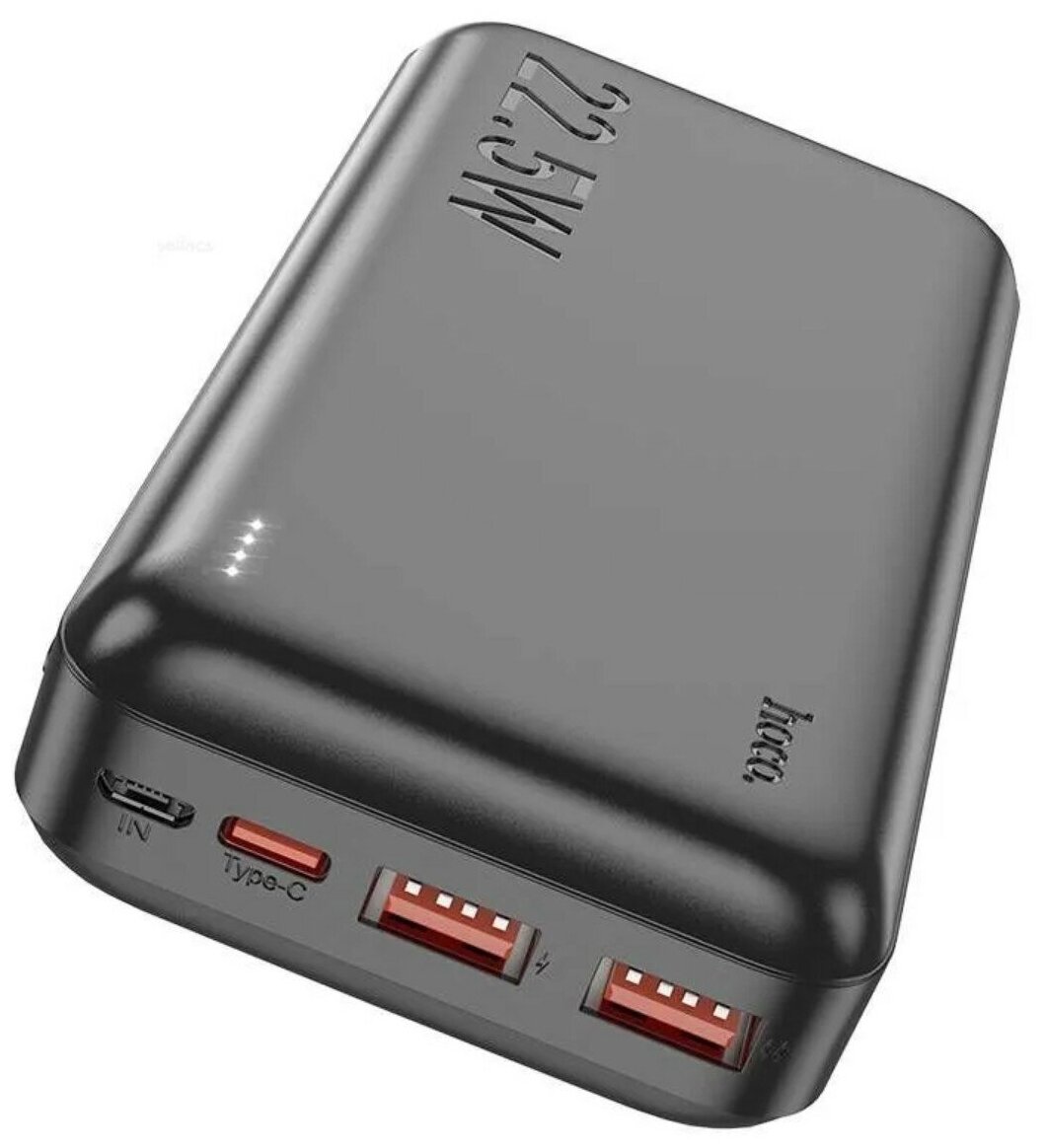 Внешний аккумулятор Hoco Power Bank J101A 20000mAh Black