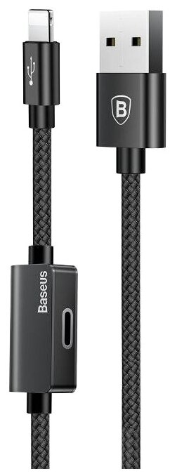 Кабель CALYU-01 Baseus Music series Audio Cable for iP Черный