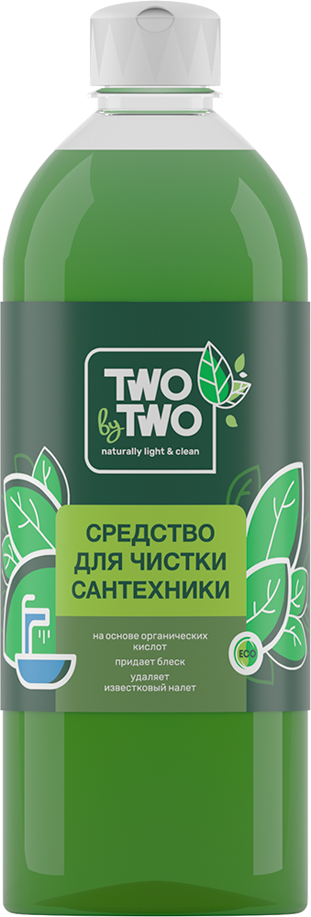 Средство для чистки сантехники TWO by TWO, 530 мл / 5603 - фотография № 4