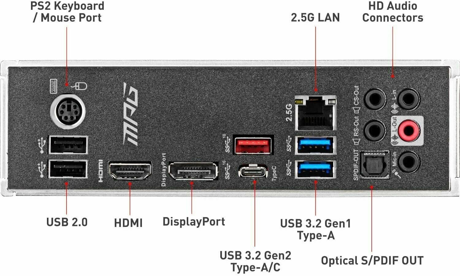 Материнская плата MSI MPG Z490 GAMING PLUS