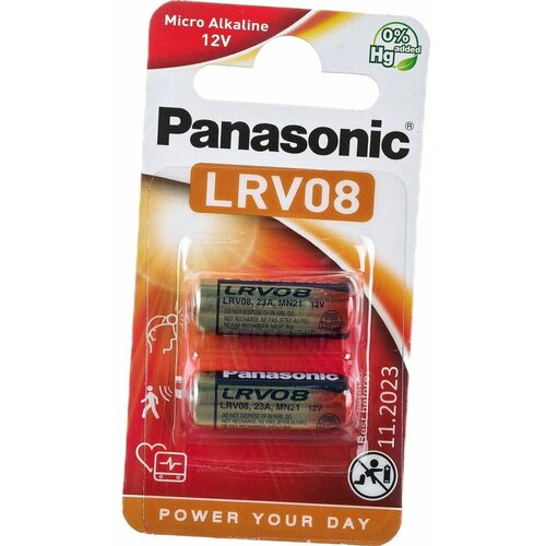 Panasonic 23A LRV08 BL*2 батарейка 5877