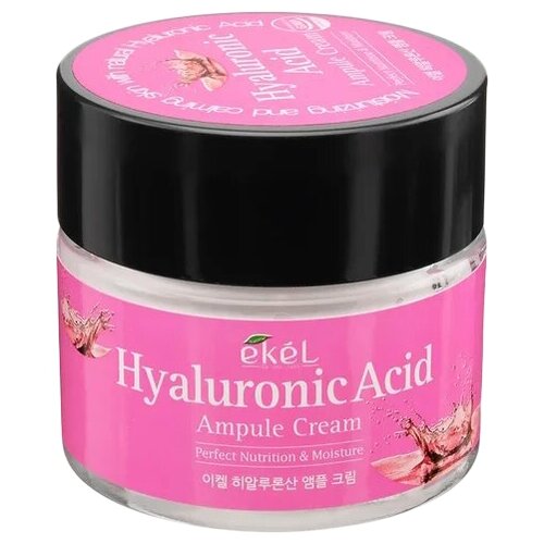 Ekel Ампульный крем для лица с гиалуроновой кислотой Ampule Cream Hyaluronic Acid, 70 мл