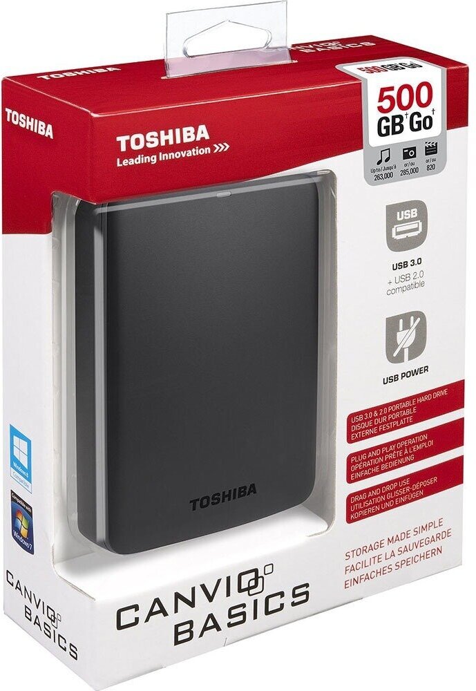 Внешний жесткий диск Toshiba - фото №10