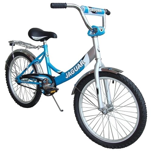фото Подростковый городской велосипед jaguar ms-202 серо-голубой (требует финальной сборки)