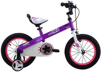 Детский велосипед Royal Baby RB16-15 Honey Steel 16 фиолетовый (требует финальной сборки)