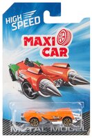 Гоночная машина Maxi Car i-D868-1.4 1:64 7.5 см оранжевый