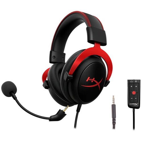 Наушники HyperX Cloud II Red KHX-HSCP-RD 1593100₽