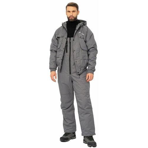 Костюм демисезонный Huntsman Таймень -10°С ткань Breathable (серый) / 56-58/182