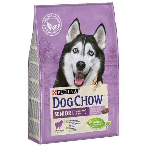 фото Сухой корм для пожилых собак DOG CHOW ягненок 2.5 кг