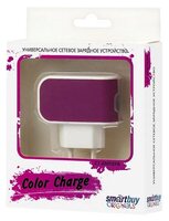 Сетевая зарядка SmartBuy Color Charge черный