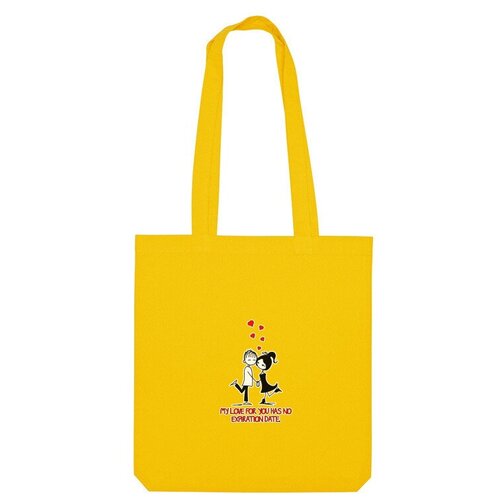 фото Сумка шоппер us basic, желтый