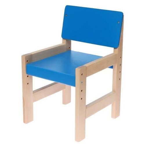 Стул регулируемый береза «Василек», цвет синий