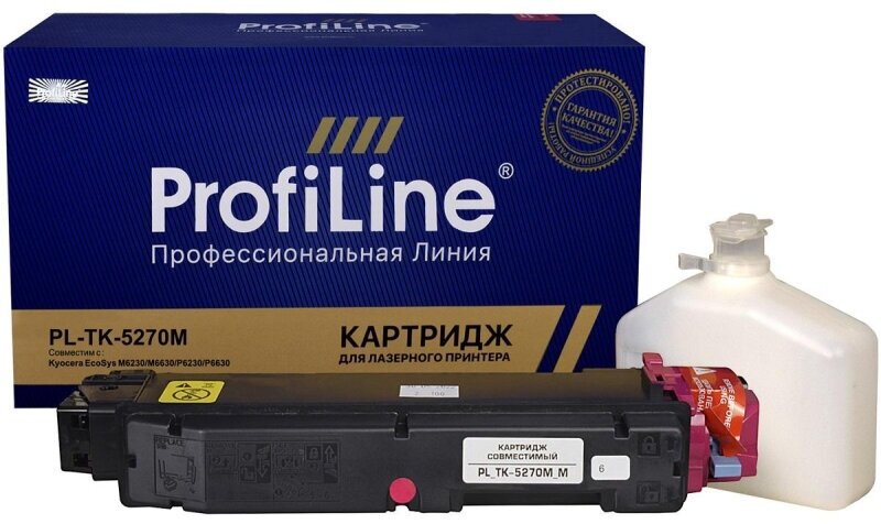 Тонер-картридж ProfiLine TK-5270M пур. для Kyocera P6230/6630