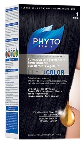 PHYTO Phytocolor краска для волос, 1 черный