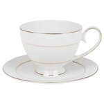 Best Home Porcelain Набор чайных пар ''Лабиринт'' 4 предмета, 250 мл (подарочная упаковка) - изображение