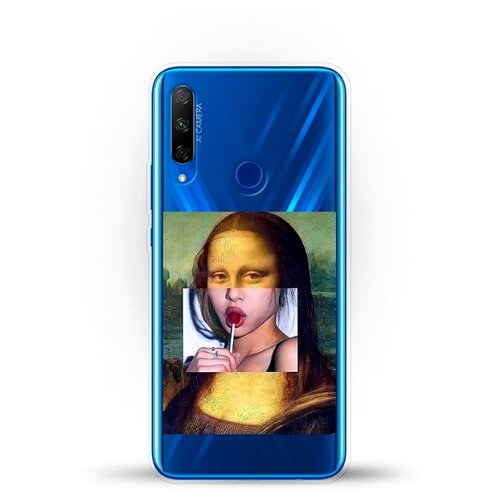 фото Силиконовый чехол мона на honor 9x premium andy & paul