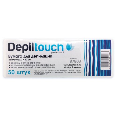 фото Depiltouch полоски для депиляции