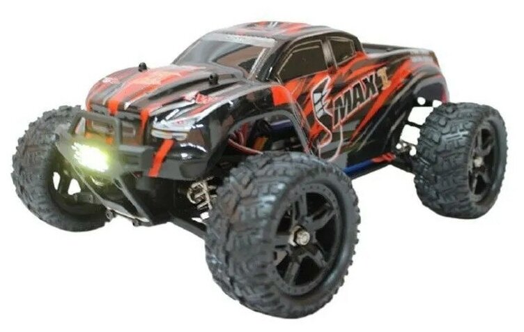 Радиоуправляемый монстр Remo Hobby SMAX V2.0 (красный) 4WD 2.4G 1/16 RTR