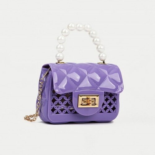 фото Сумка мессенджер сима-ленд, фиолетовый сима-лэнд