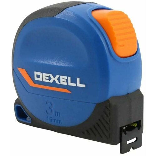 Рулетка Dexell L2 3 м x 16 мм, автоблокировка