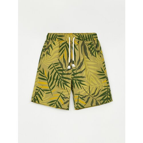 Бермуды  Sela, карманы, размер 146, зеленый
