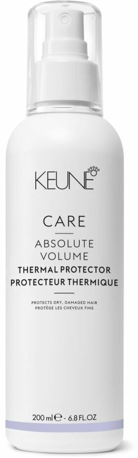 Keune Care Absolute Volume Therma Термо-защита для волос Абсолютный объем 200мл