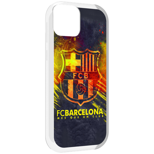 Чехол MyPads FC-Barcelona-Wallpaper-3 для UleFone Note 6 / Note 6T / Note 6P задняя-панель-накладка-бампер