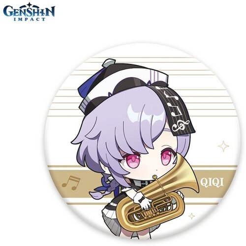 Значок Genshin Impact Геншин Импакт Genshin Concert Melodies of an Endless Journey Chibi Character Badge Qiqi 6974096538706 значок genshin impact genshin fes – chibi paimon can badge